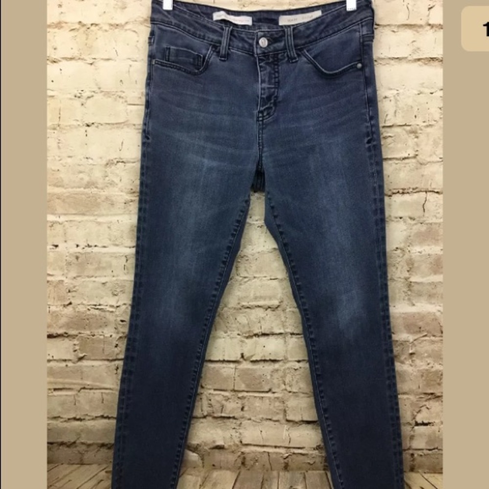 Pilcro And The Letterpress Script Jeans Raw Hem
